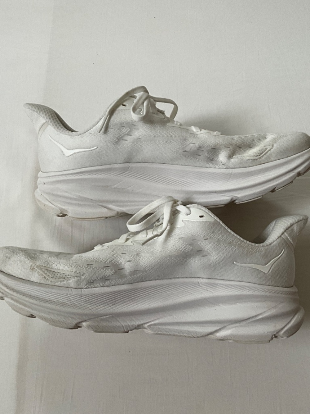 HOKA Clifton 9 Hands-Free Size 11 White - Picture 4 of 16